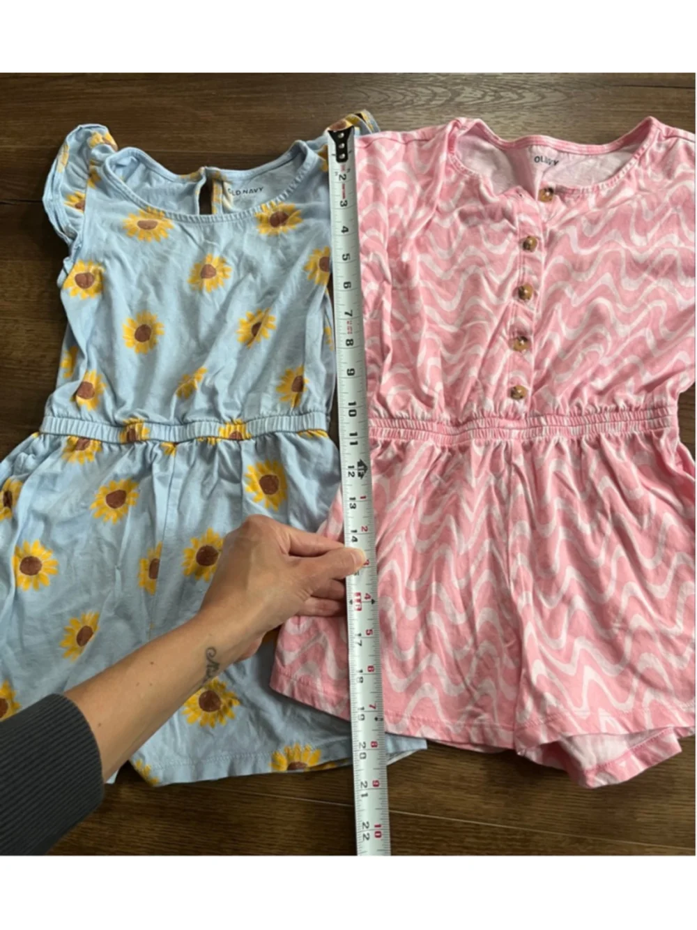 Old Navy girls bundle of two shorts jumpsuits S